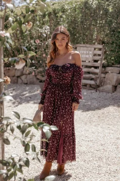 Keziah Long Sleeve Maxi Dress