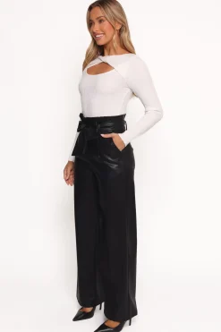 Kieran Faux Leather Pant