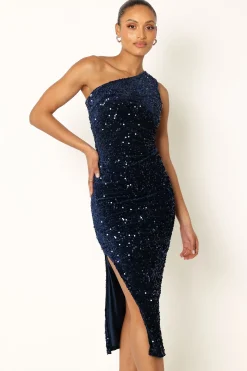Kiki One Shoulder Midi Dress