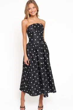 Kimbra Strapless Midi Dress
