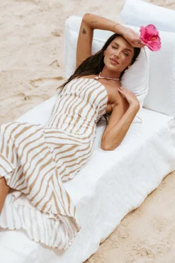 Kim Halter Maxi Dress