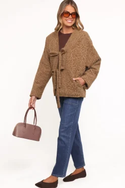 Kimmy Bow Oversized Cardigan