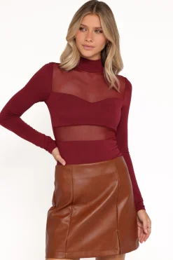 Kingsley Mesh Long Sleeve Bodysuit