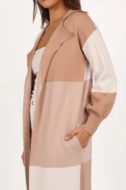 Kingston Large Check Long Cardigan