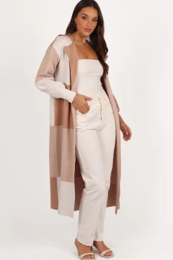Kingston Large Check Long Cardigan