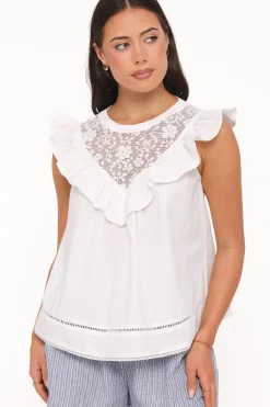 Kiran Ruffle Top