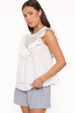 Kiran Ruffle Top
