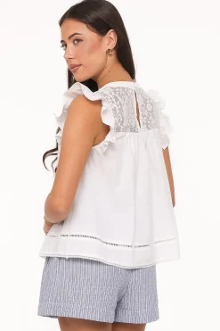 Kiran Ruffle Top