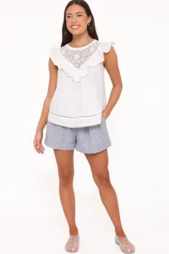 Kiran Ruffle Top