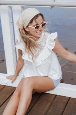 Kiran Ruffle Top