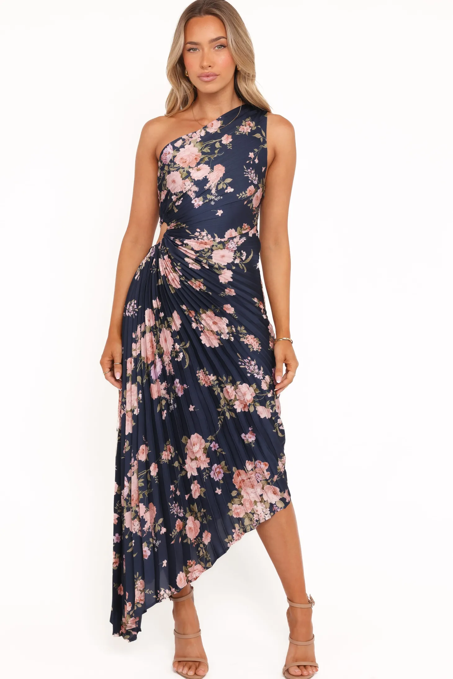 Kleo One Shoulder Maxi Dress