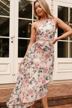 Kleo One Shoulder Maxi Dress
