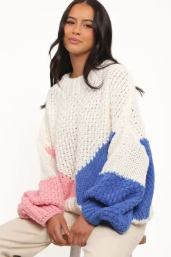 Koda Pattern Knit Sweater