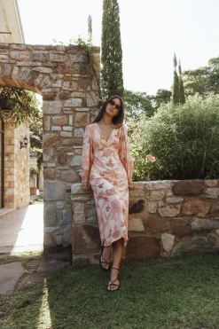 Kolby Long Sleeve Midi Dress