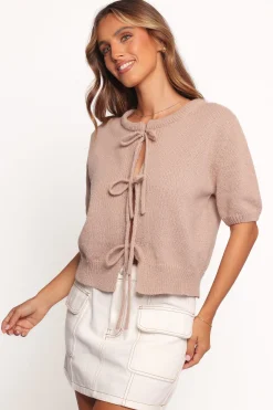Koskie Tie Knit Top