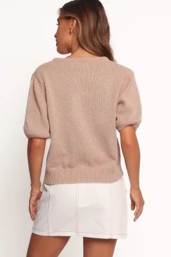 Koskie Tie Knit Top