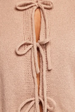 Koskie Tie Knit Top
