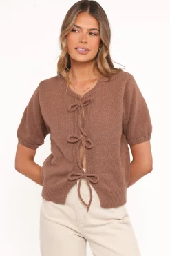 Koskie Tie Knit Top