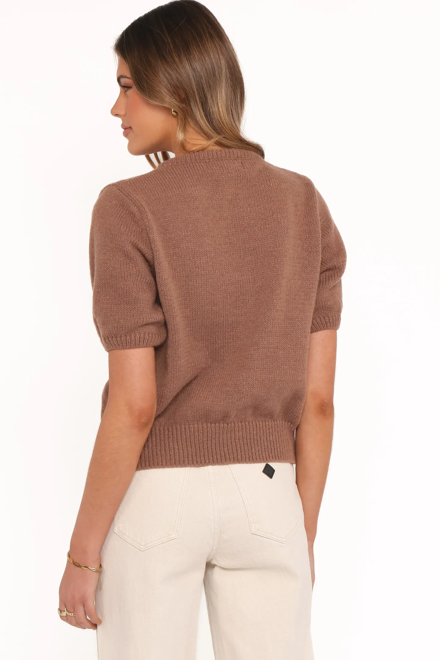 Koskie Tie Knit Top