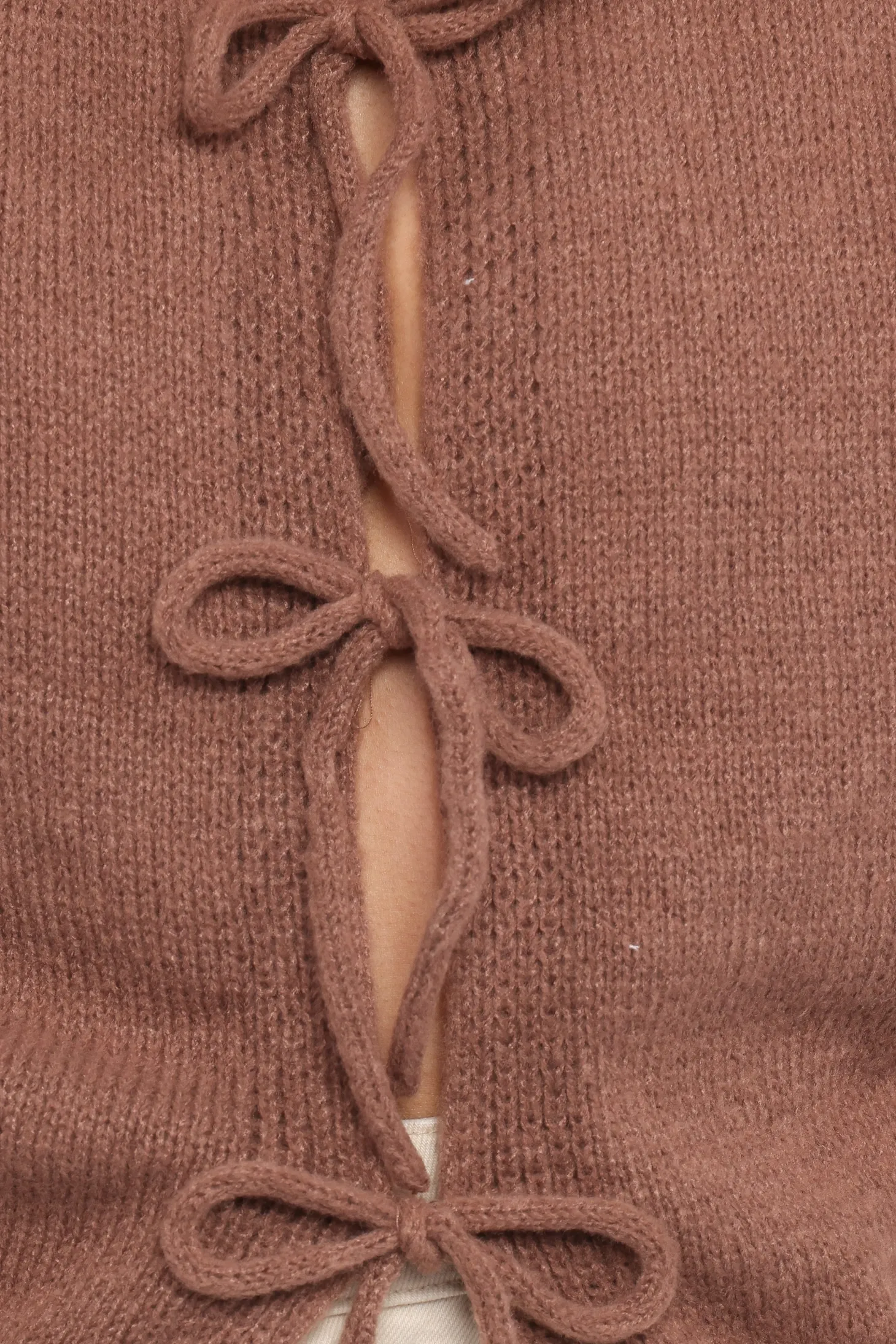 Koskie Tie Knit Top