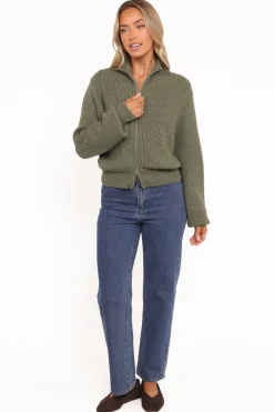 Kourtney Zip Cardigan