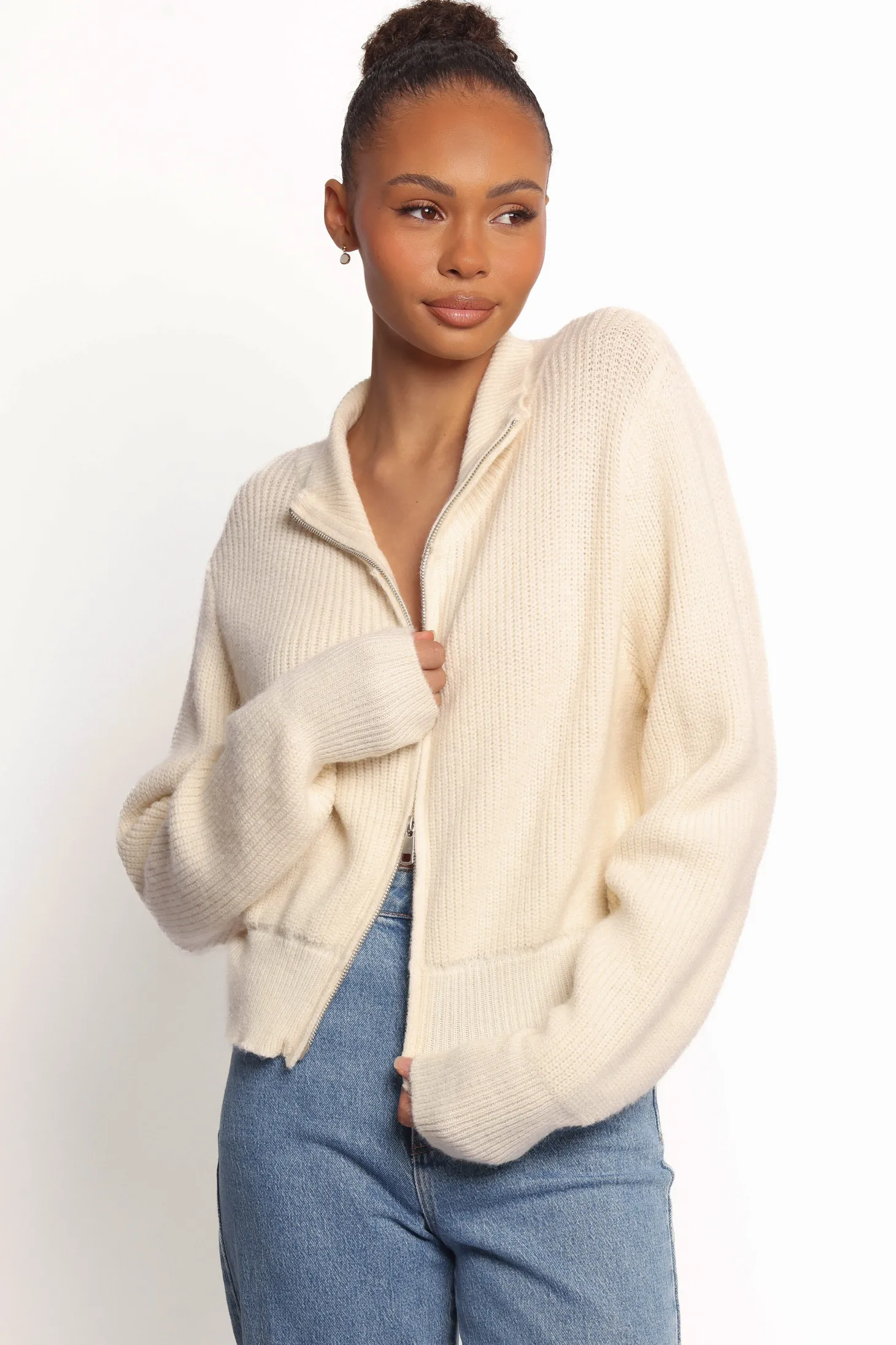 Kourtney Zip Cardigan