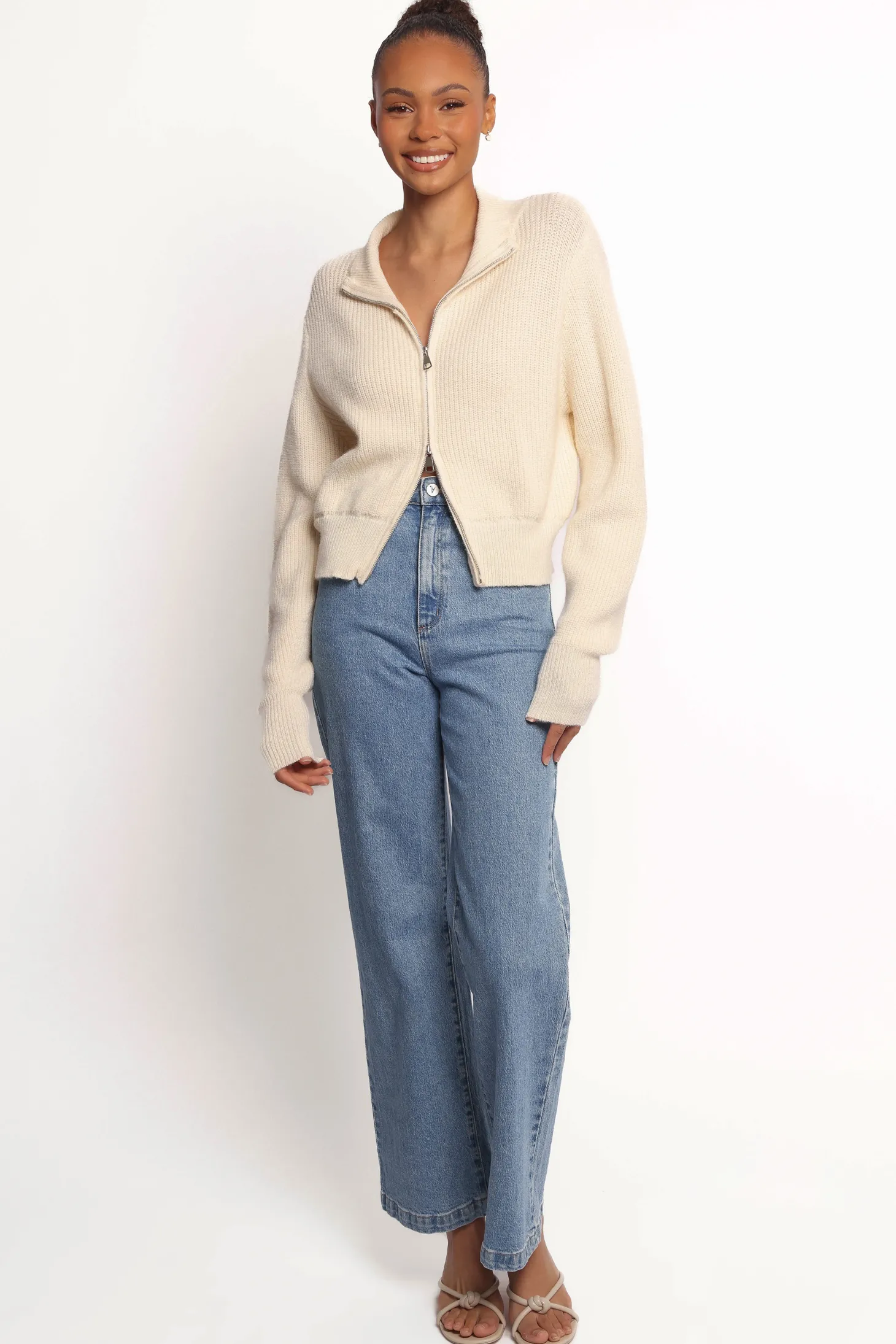 Kourtney Zip Cardigan