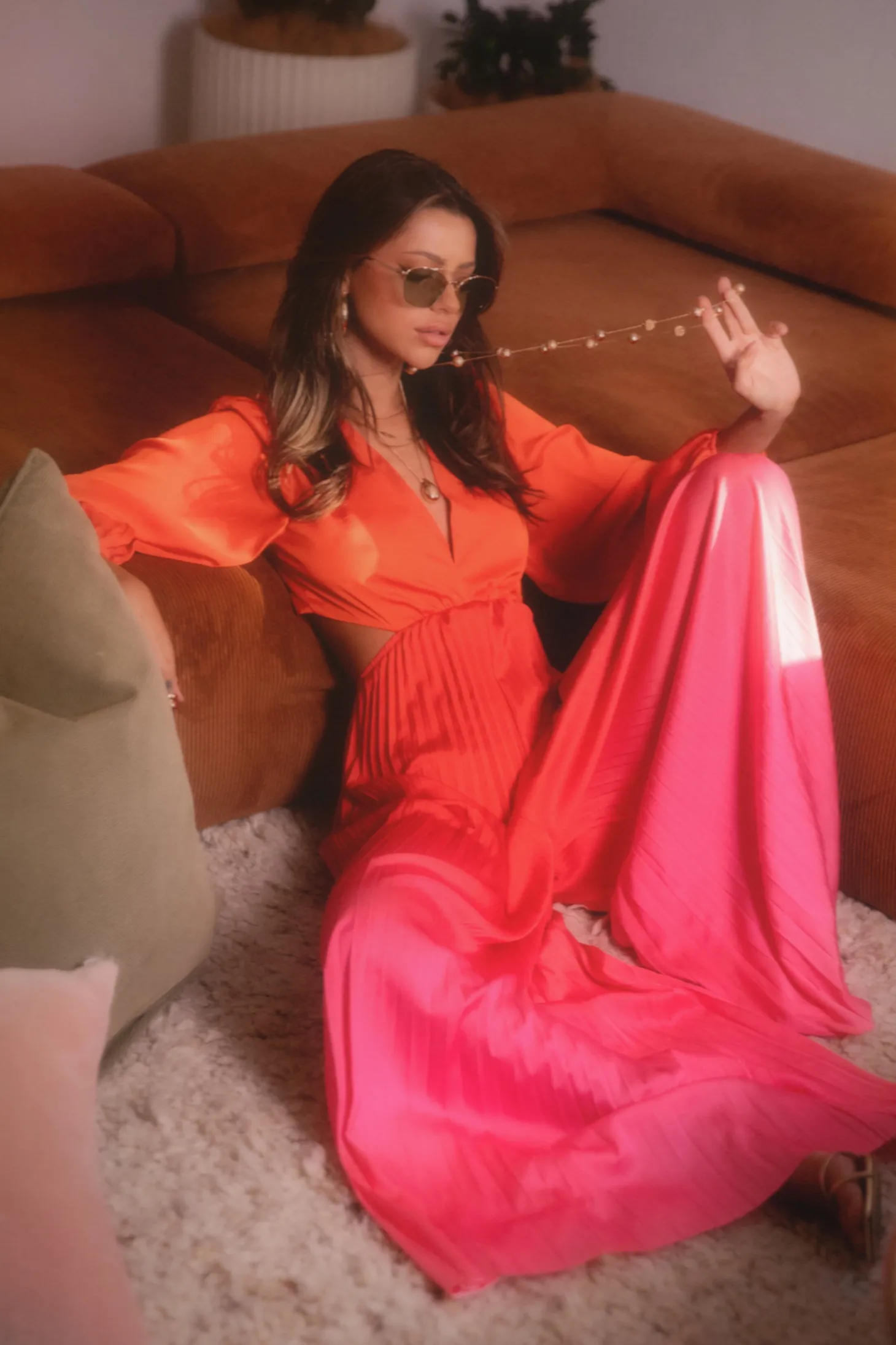 Krista Gradient Jumpsuit