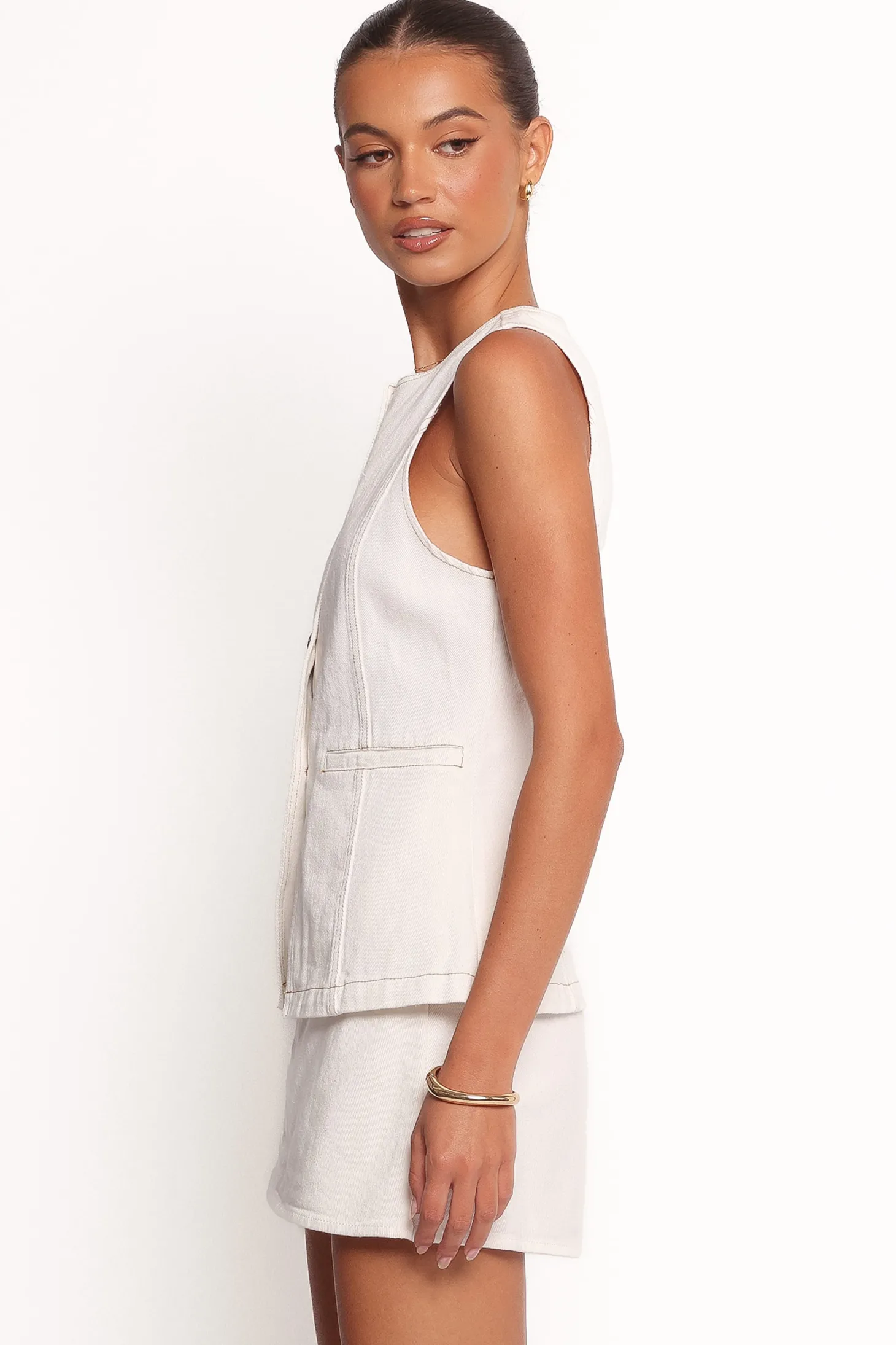 Kristy Denim Vest