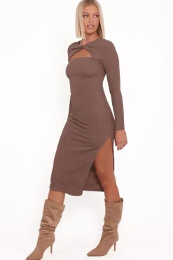 Laney Long Sleeve Midi Dress