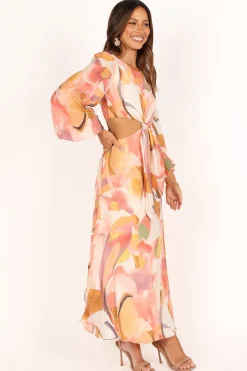 Laquin Long Sleeve Maxi Dress