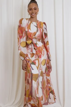 Laquin Long Sleeve Maxi Dress