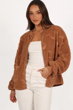 Lasky Flower Pattern Button Down Jacket