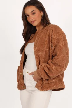 Lasky Flower Pattern Button Down Jacket
