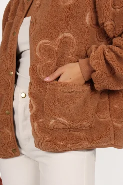 Lasky Flower Pattern Button Down Jacket