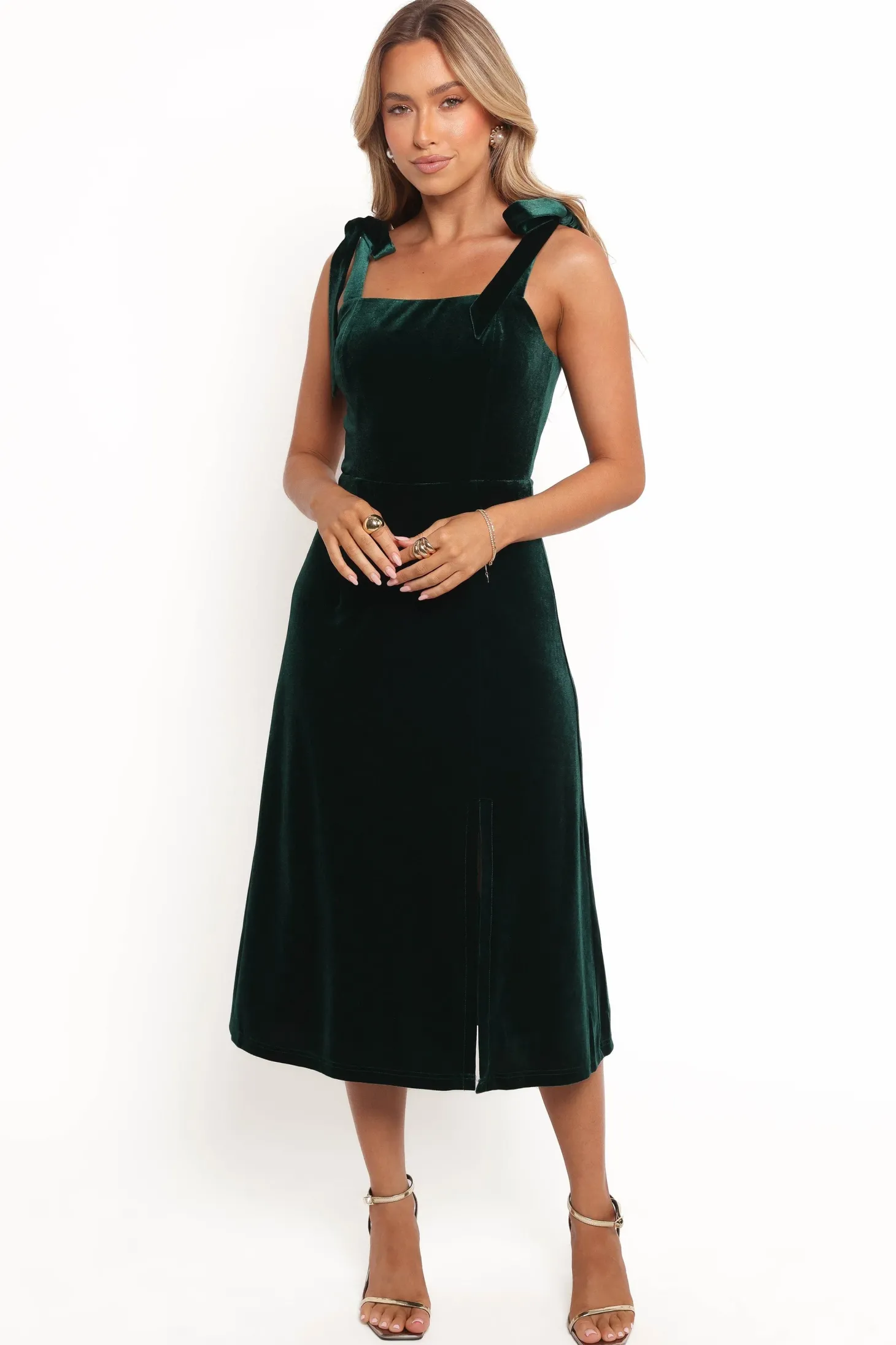 Laurel Velvet Midi Dress