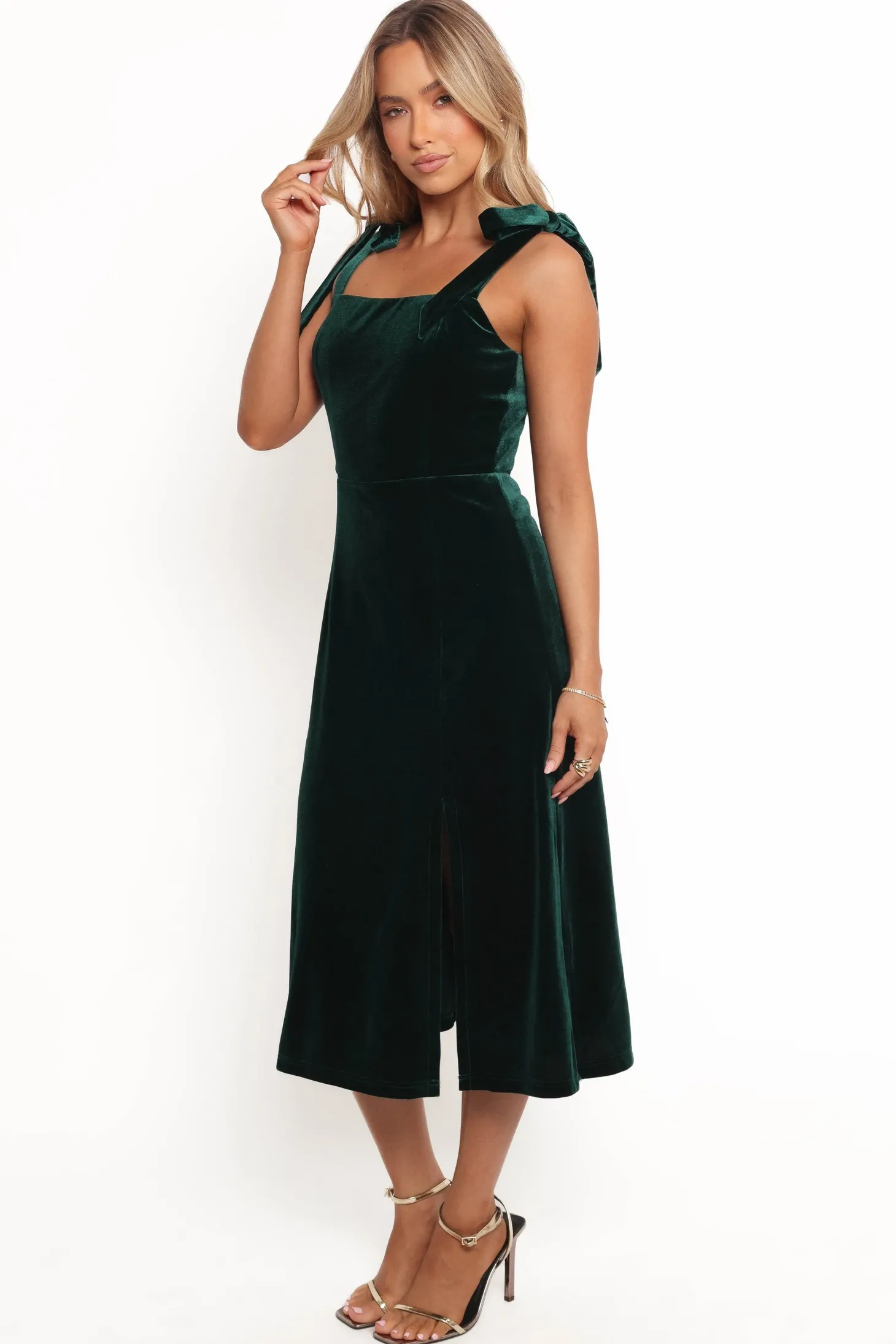Laurel Velvet Midi Dress