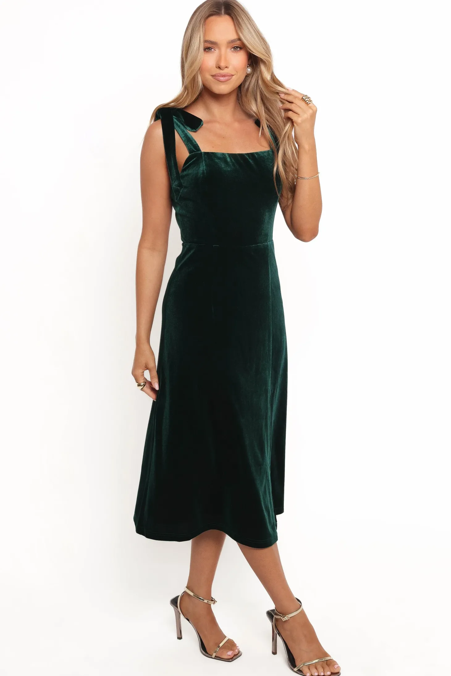 Laurel Velvet Midi Dress