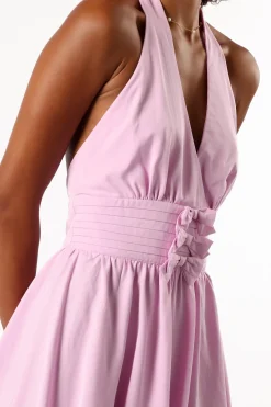 Leigh Halterneck Mini Dress