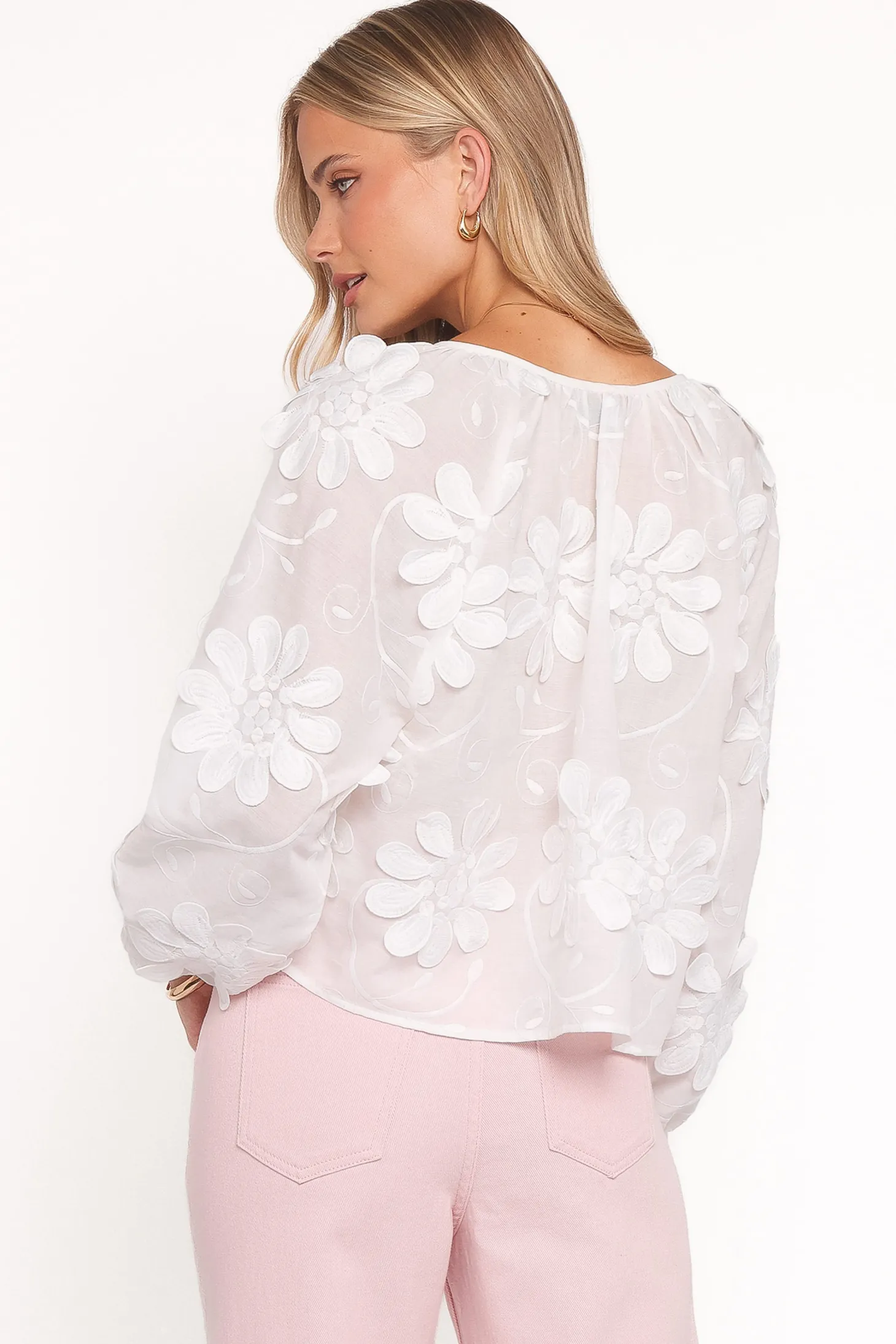 Leire Embroidered Blouse