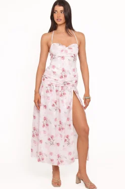 Lelia Halterneck Midi Dress