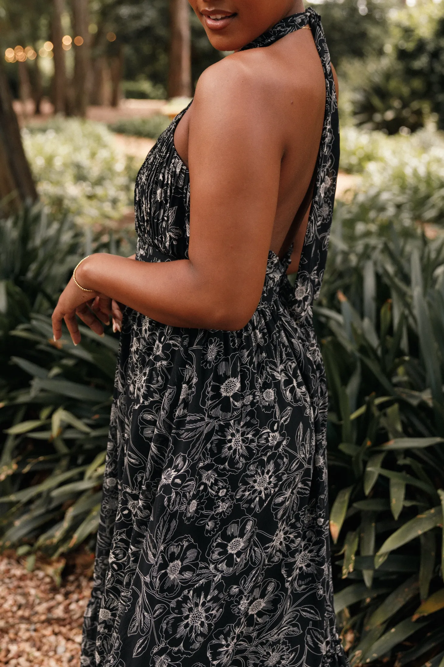 Lennon Halterneck Maxi Dress