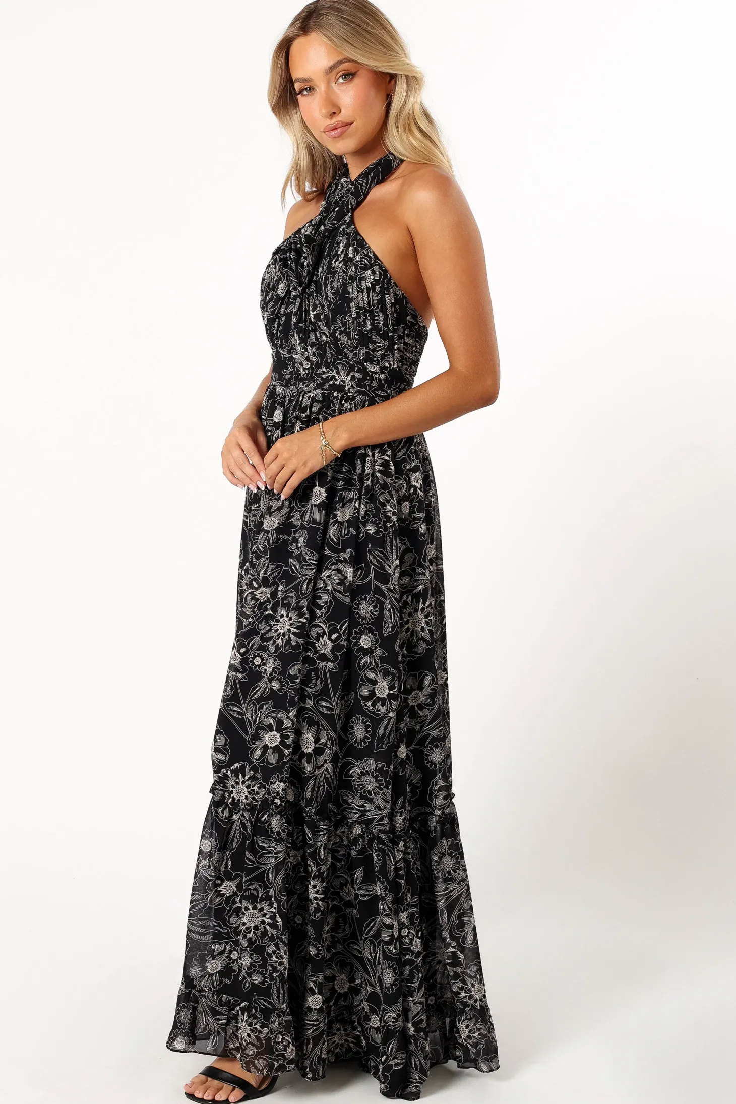 Lennon Halterneck Maxi Dress