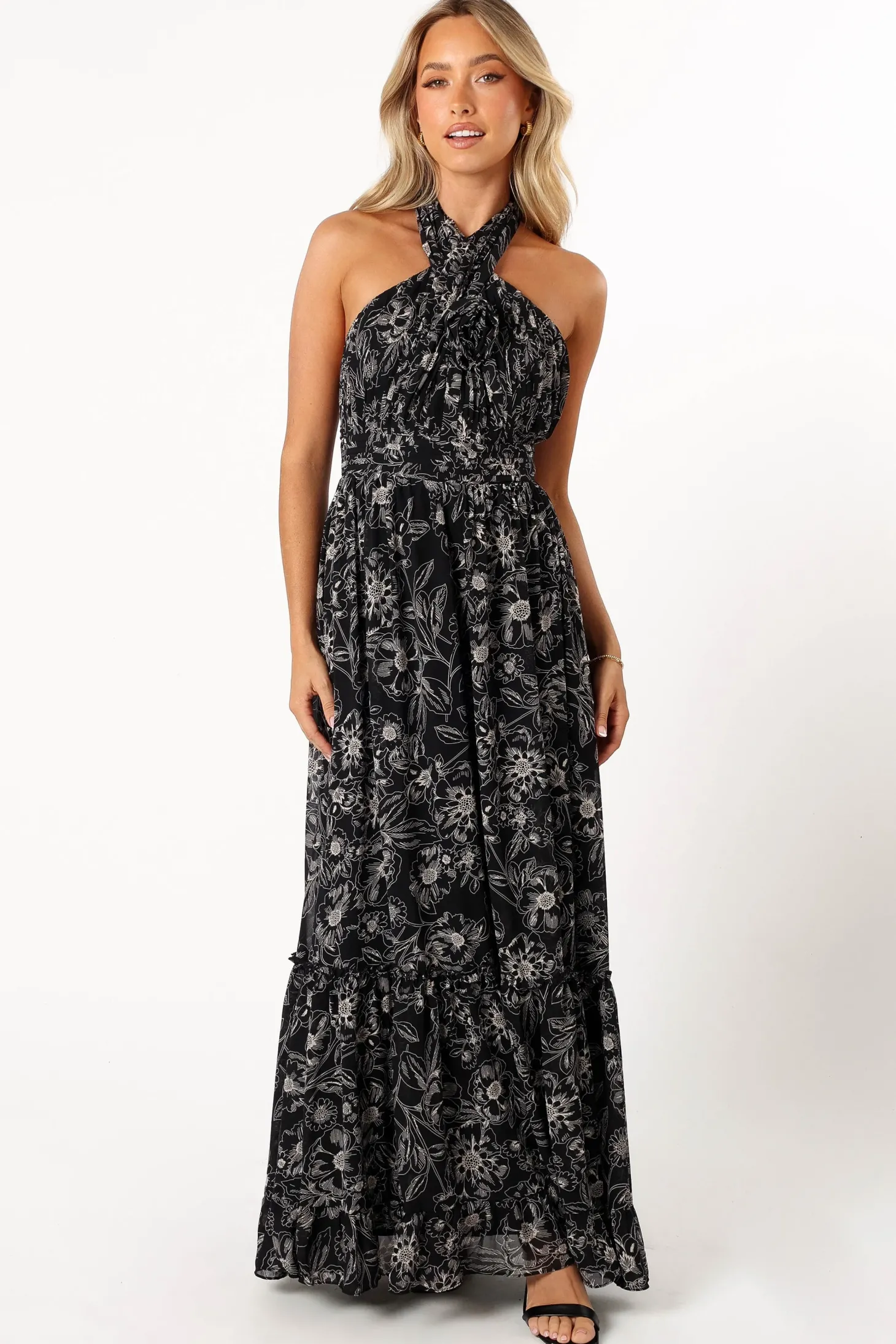 Lennon Halterneck Maxi Dress