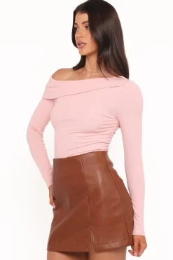 Liah Off Shoulder Knit Top