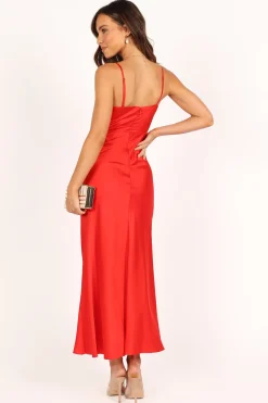 Lipa Colourblock Midi Slip Dress