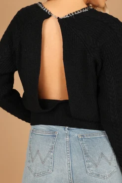 Liv Chain Detail Knit Sweater