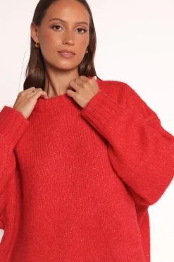 Lloyd Oversized Crew Knit Sweater
