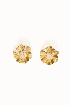 Lola Pearl Flower Earrings