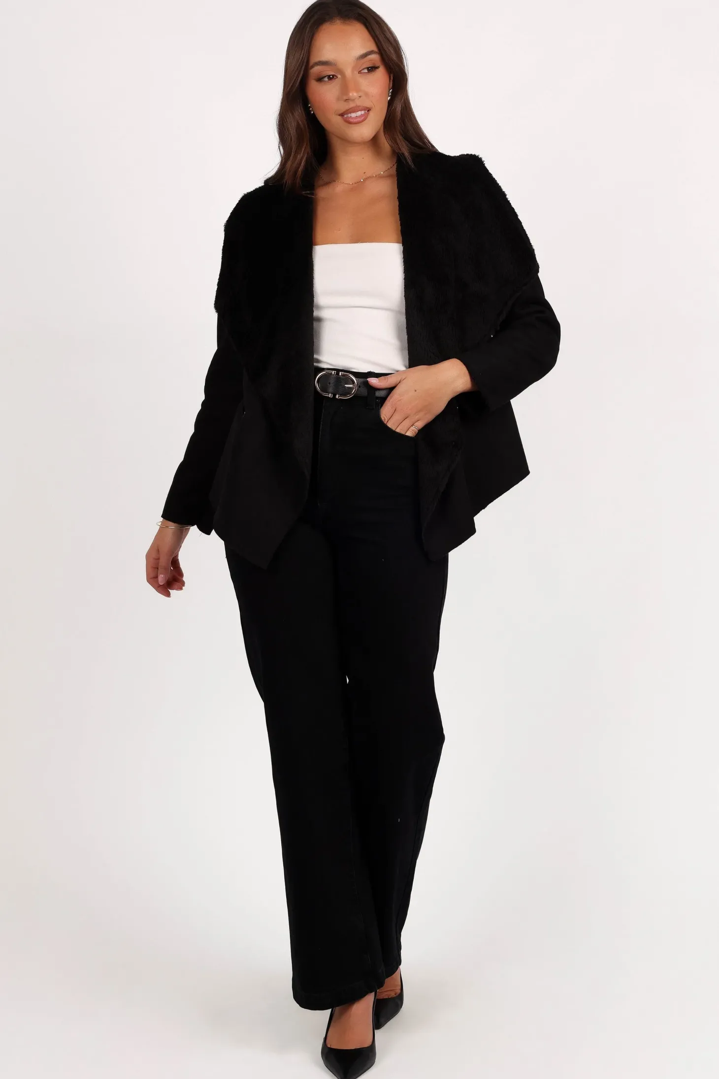 Lopez Faux Sherling Jacket